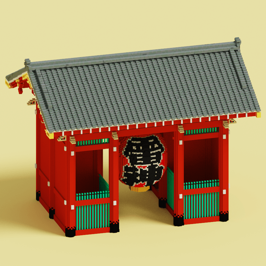 Temple Gate_Red -Normal-