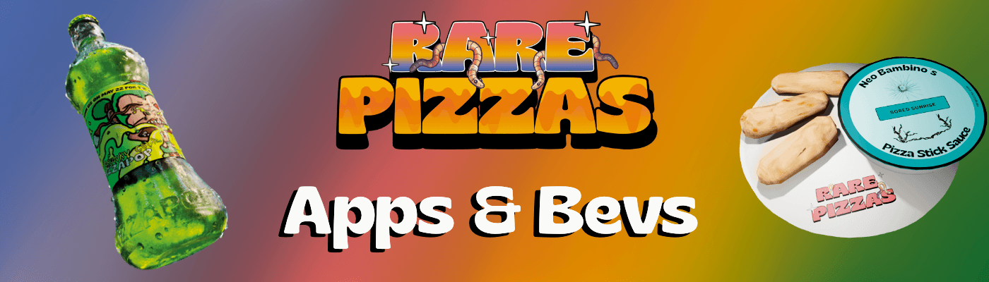 Rare-Pizzas-Apps-and-Bevs banner