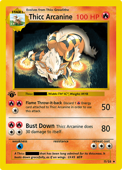 Thicc Arcanine