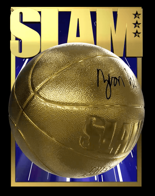 ZION x SLAM: The Future GOLD AUTOGRAPHED (#12 of 20)