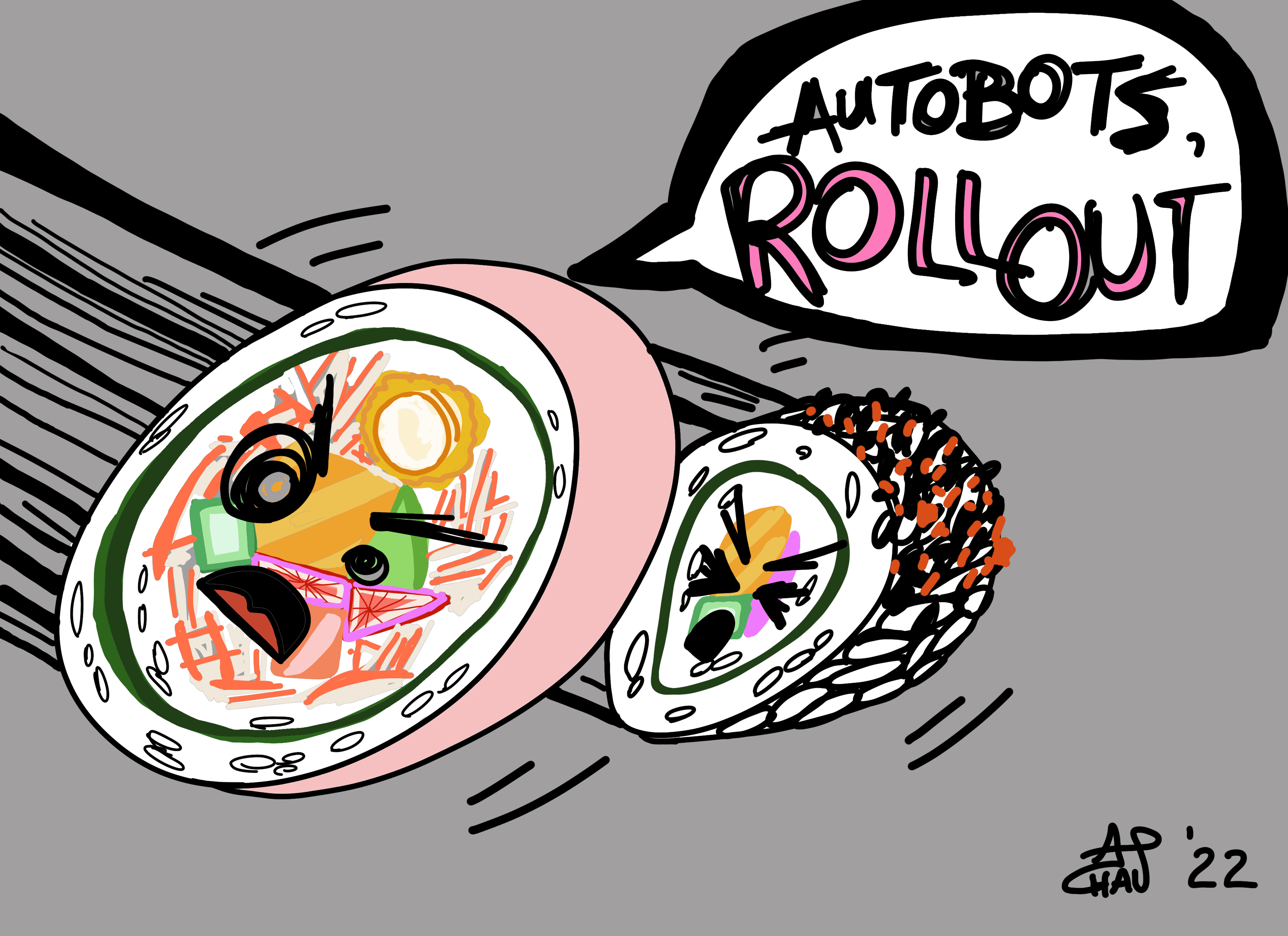 Sushi Autobots Roll Out - Official Release Version