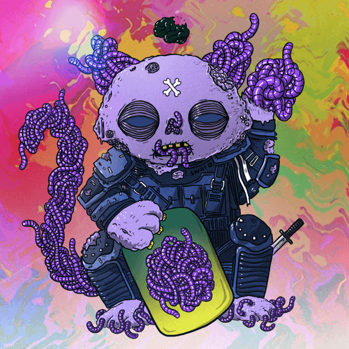 Zombie Lucky Cat 0463