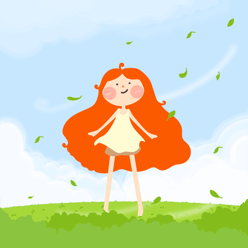 girl imagination