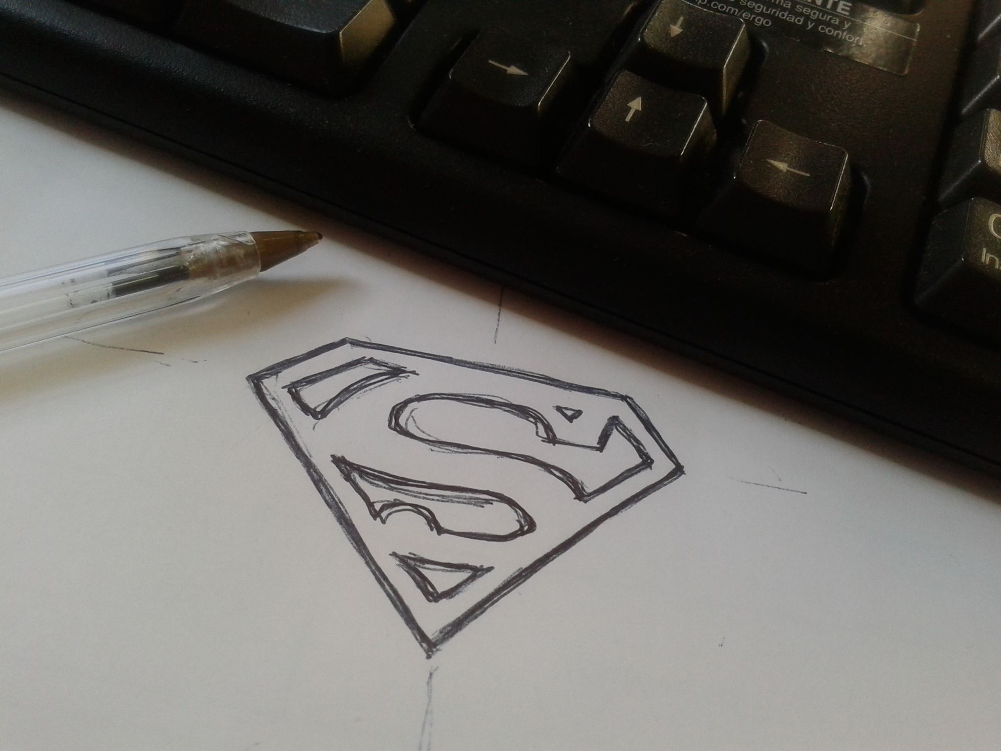 Superman at work
