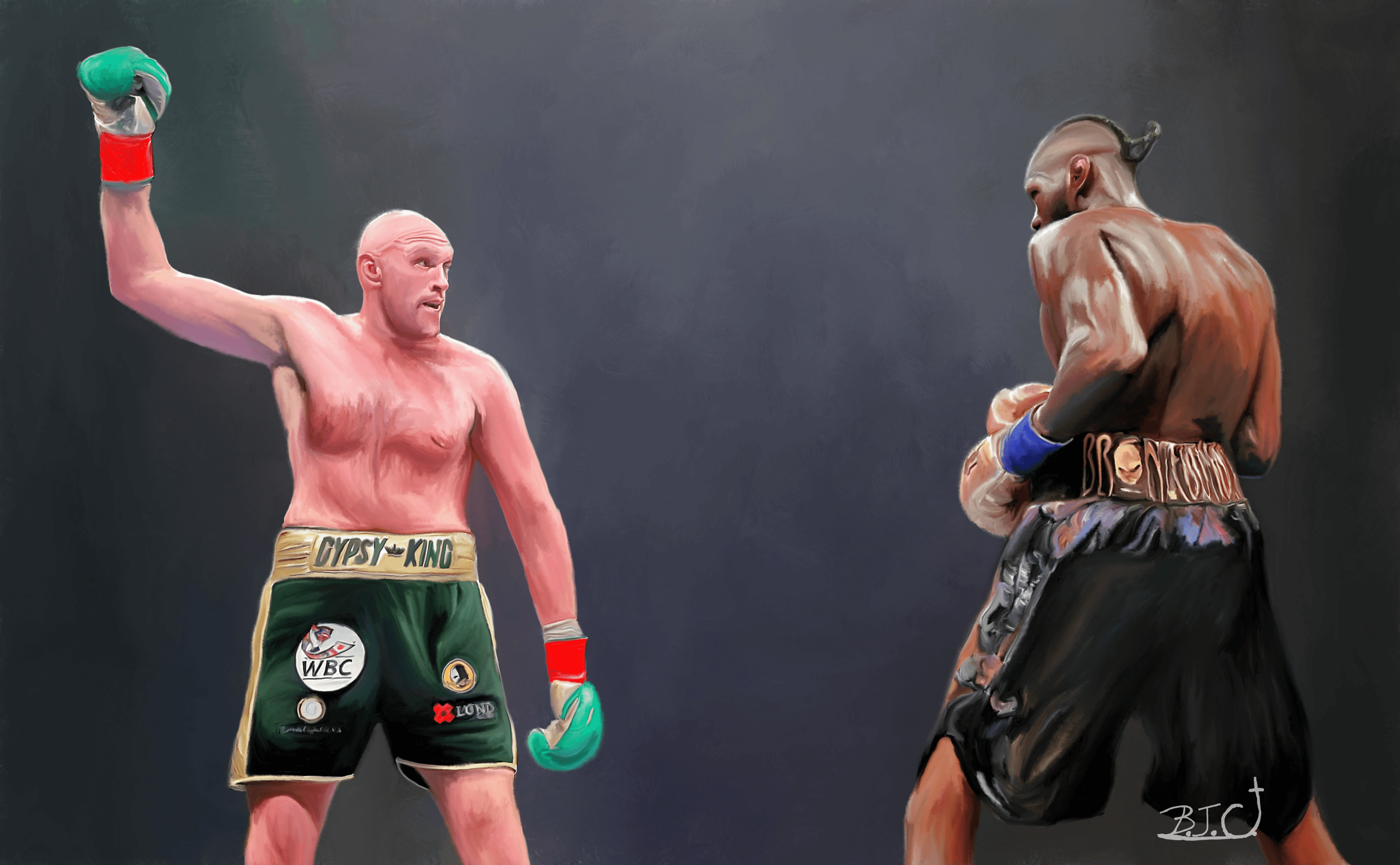  Trbute to Boxing Champion Tyson Fury vs. Deontay Wilder - Gypsy King vs. Bronze Bomber