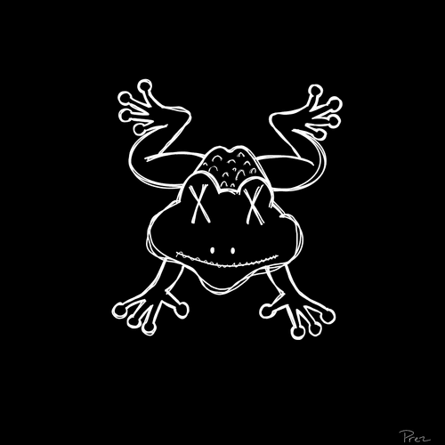 Dead (X X) Frog