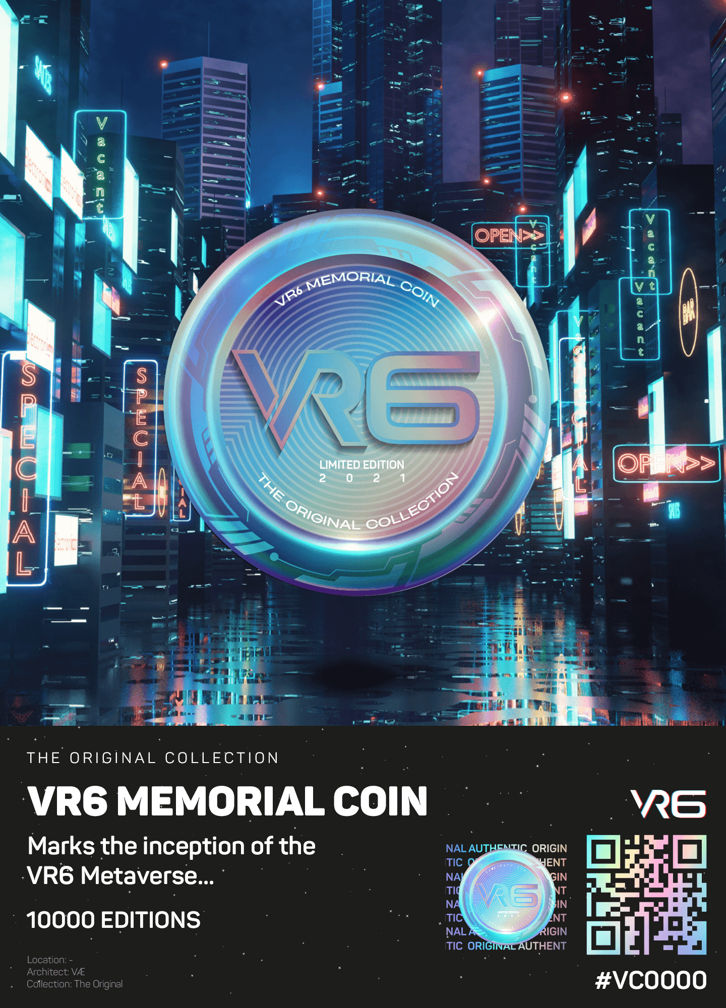 VR6 Memorial Coin