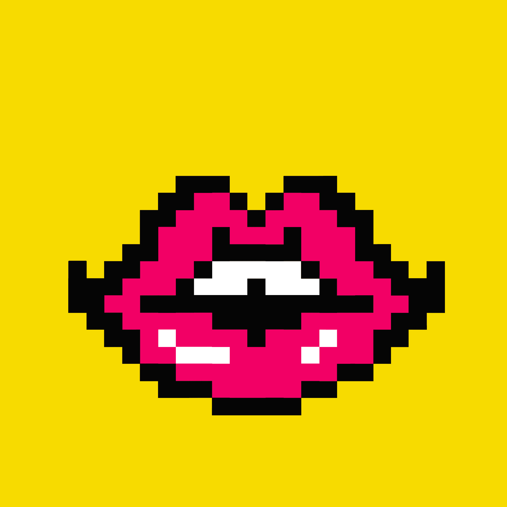 Sexy Lip Pixel Art 01