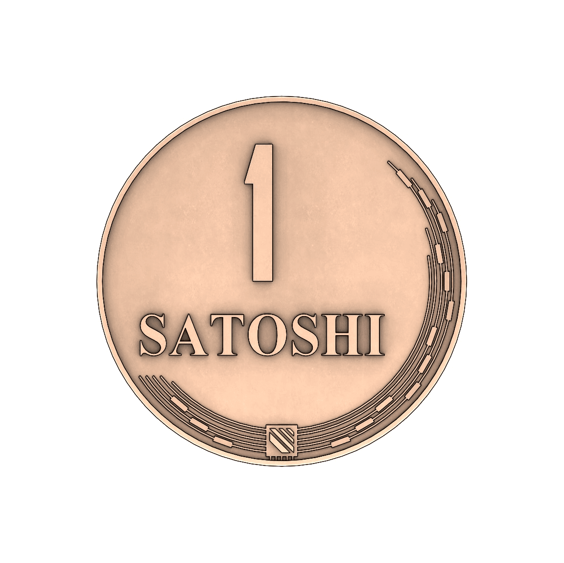 Bronze Coin 1 Satoshi
