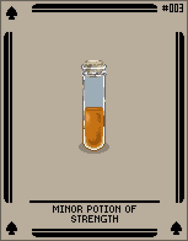 #003 - Minor Potion of Strength