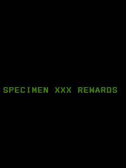 Specimen XXX & YYY REWARDS for holders collection image