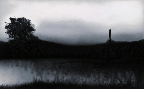a conversation between the wind-beaten tree and a wind-beaten man [landscape #13]