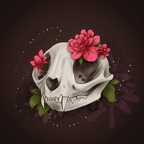 Flower Cat