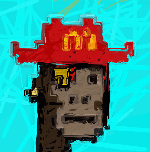 Fast Food Splatter Punk 442