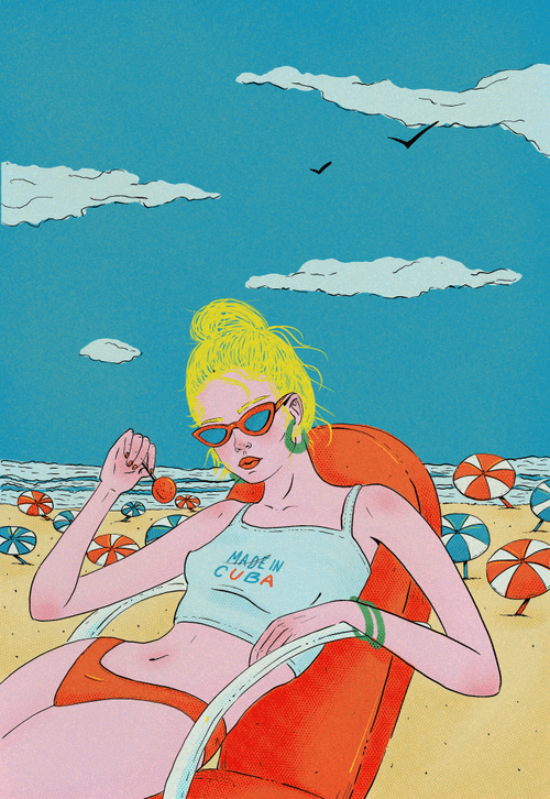All the Beach Girl