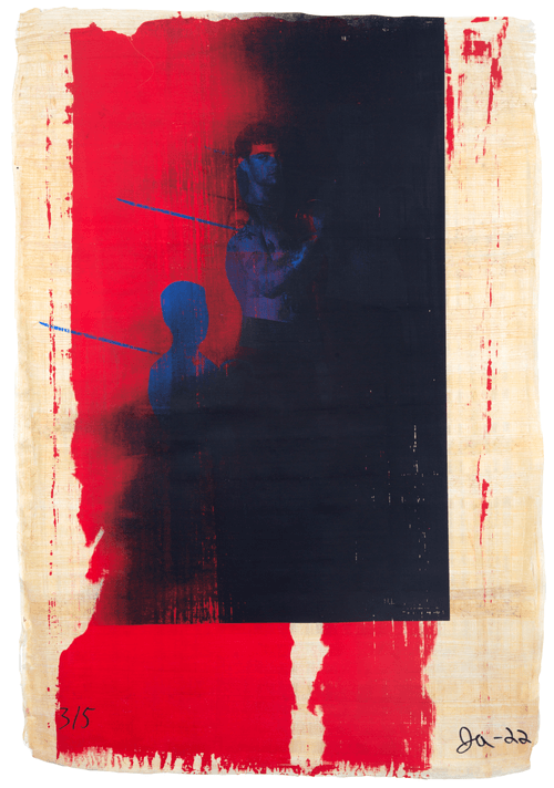 Justin Aversano - Page of Swords - Physical Tarot Scroll - 3/5