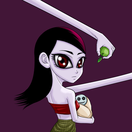 Big Eye Girl #045 X THAIGHOST