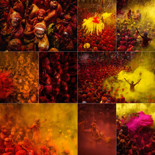 HOLI - THE KALEIDOSCOPE OF COLOURS
