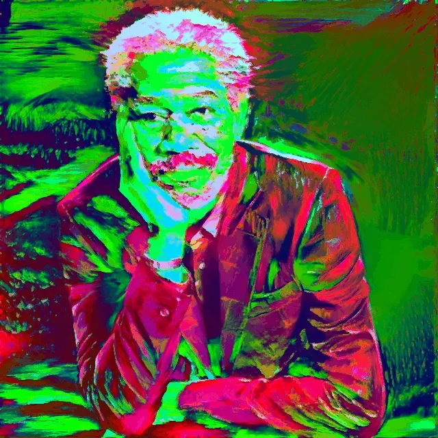 Trippy Morgan Freeman