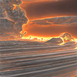 Alien Fractal Landscapes collection image
