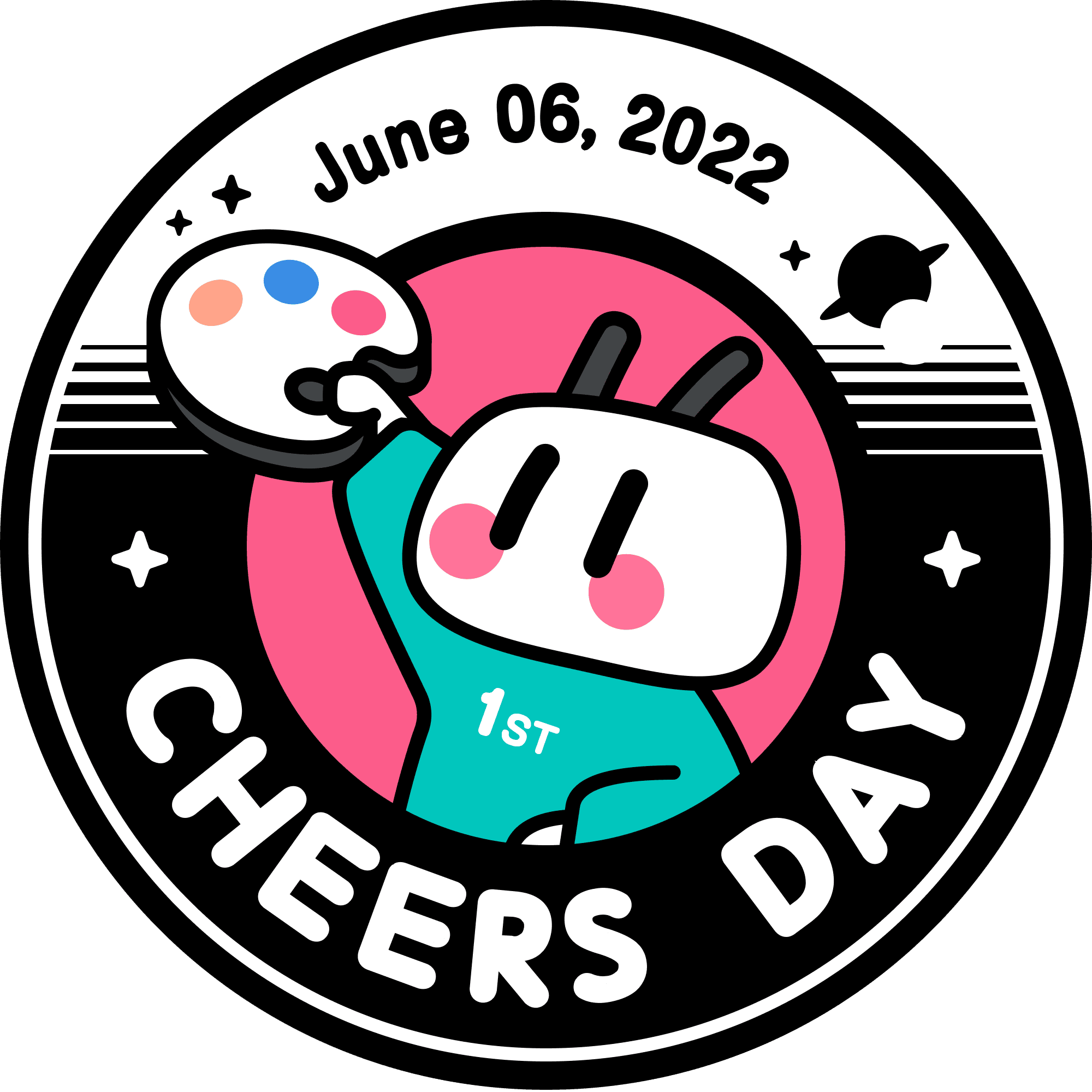 Cheers Day Badge