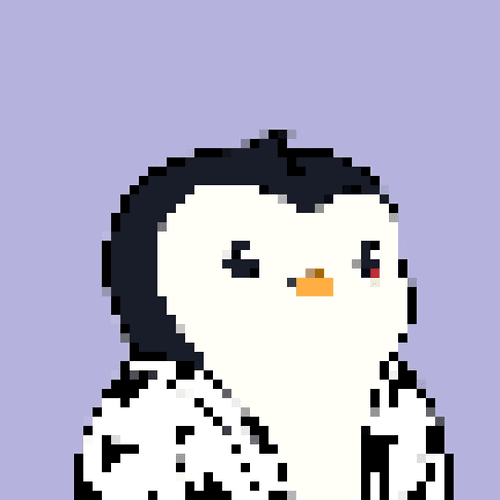 Pixel Pudgy Penguin #83