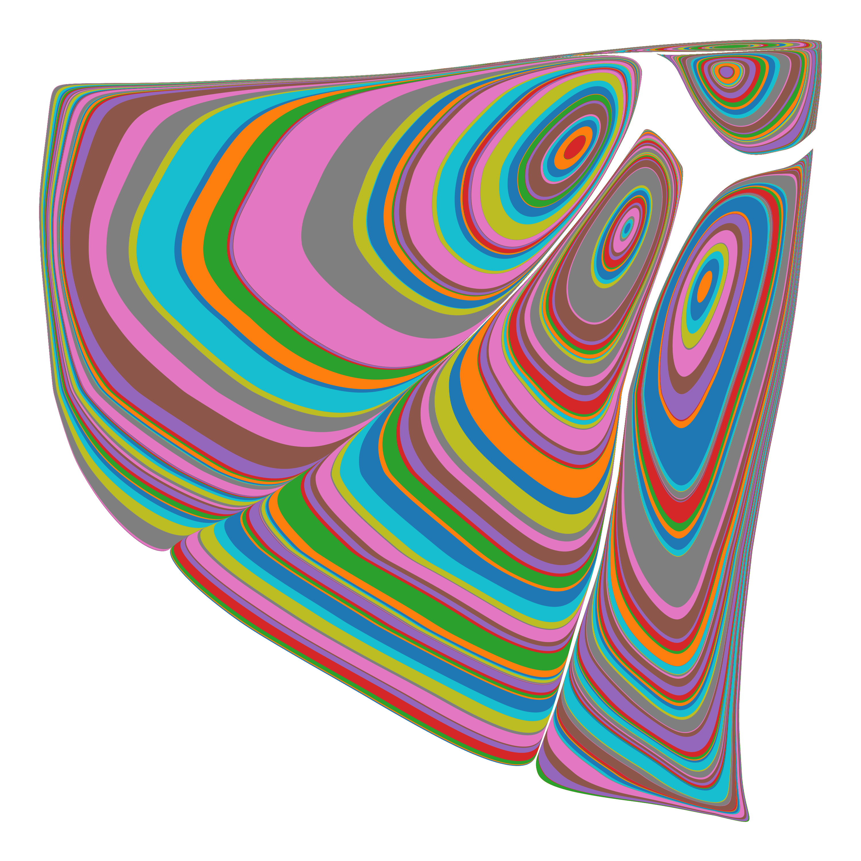 Cross Sections of Gaseous Trees Collection OpenSea
