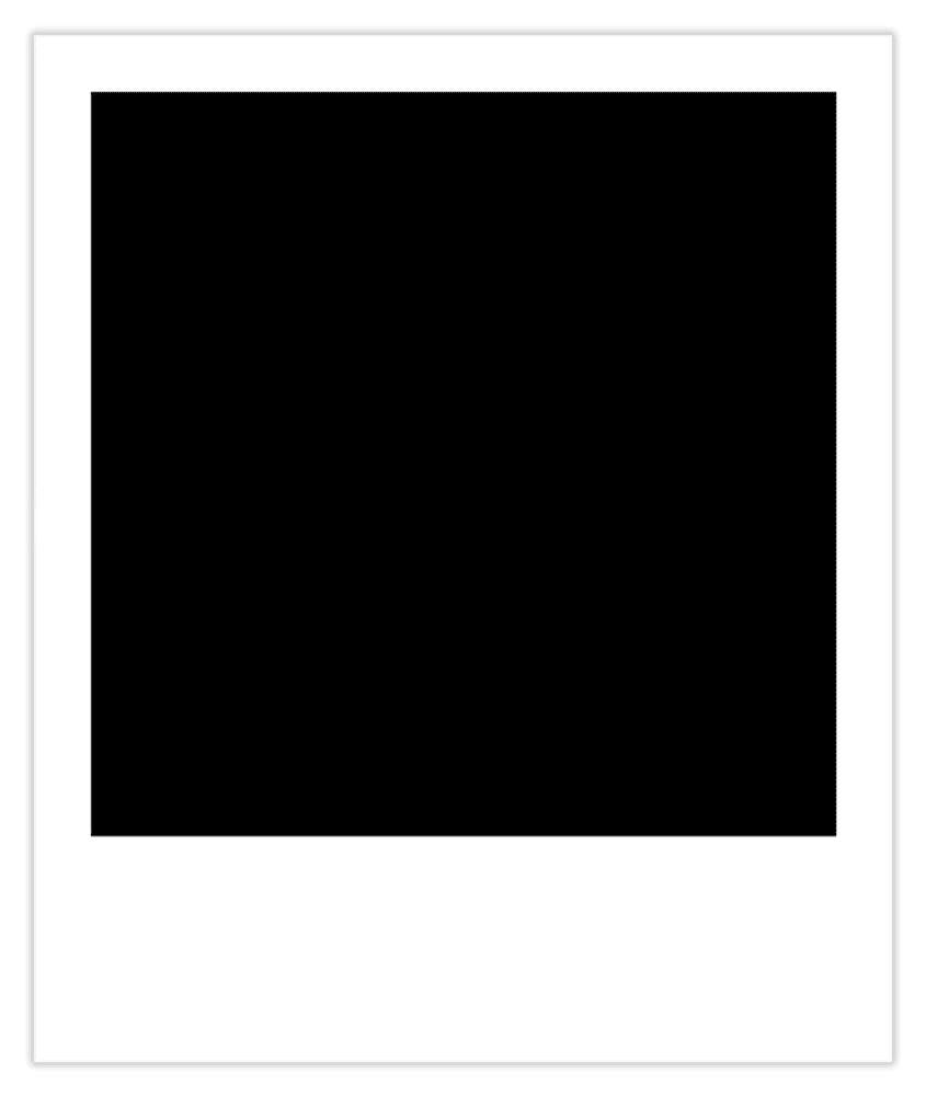 Black Polaroid: Mirror of Imagination!