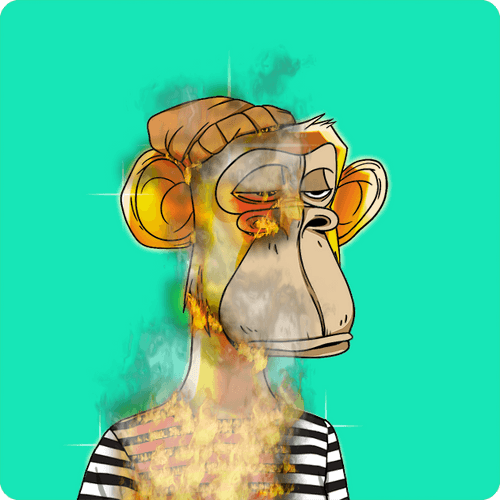 BURN BAYC #3072