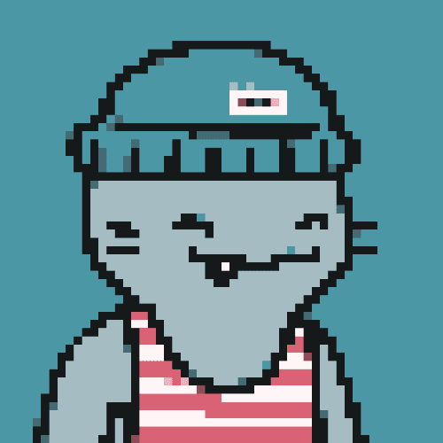 Bored Pixel Cat #2133