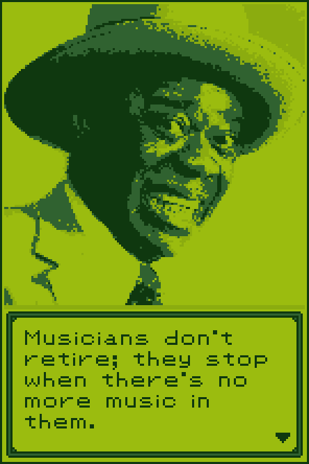 #77 - Louis Armstrong - Dead Pixel Quotes