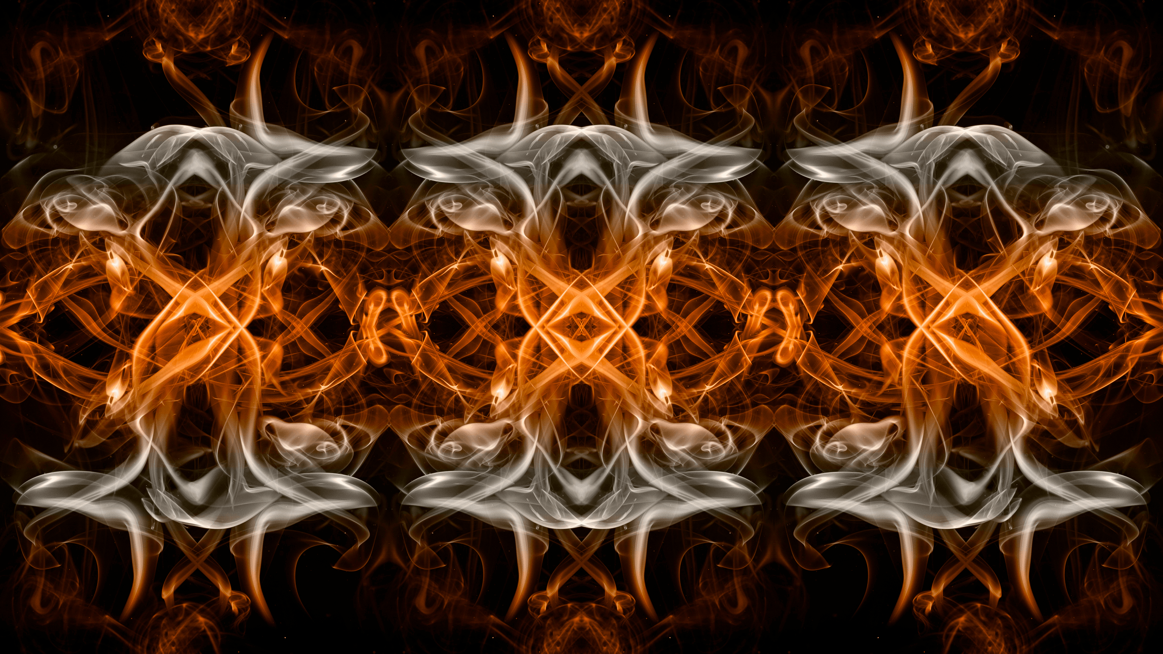 0696 - TriOverlay abstract smoke art