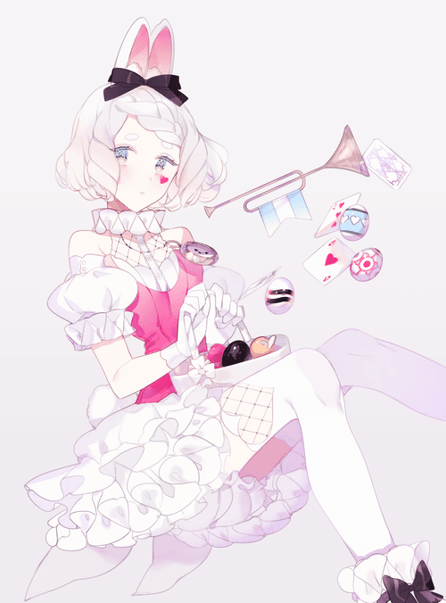 ❤Easter02 -WHITE RABBIT-