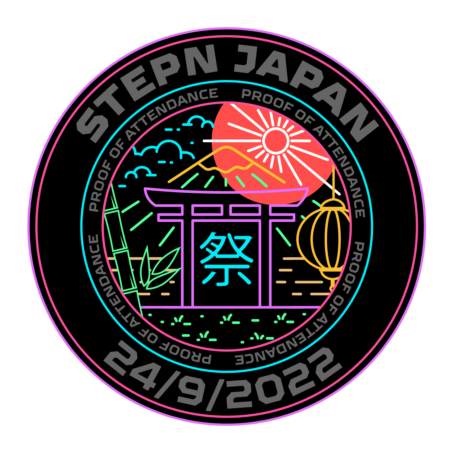 Stepn Japan - Unofficial POA Badge