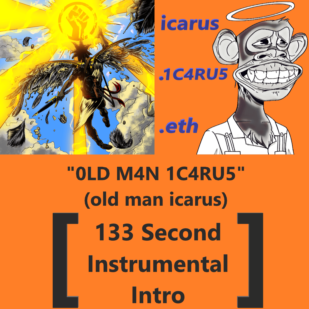 0LD M4N 1C4RU5 (old man icarus) Lyric Video Music Video