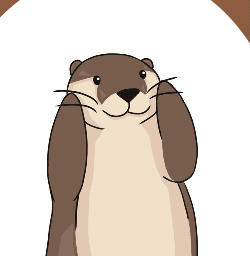 Fluffy Otter