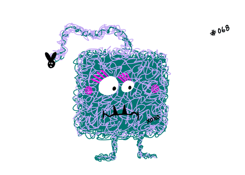 Fuzzy Monsters #068   1/1