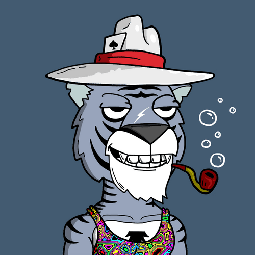 Grouchy Tiger Social Club #3394