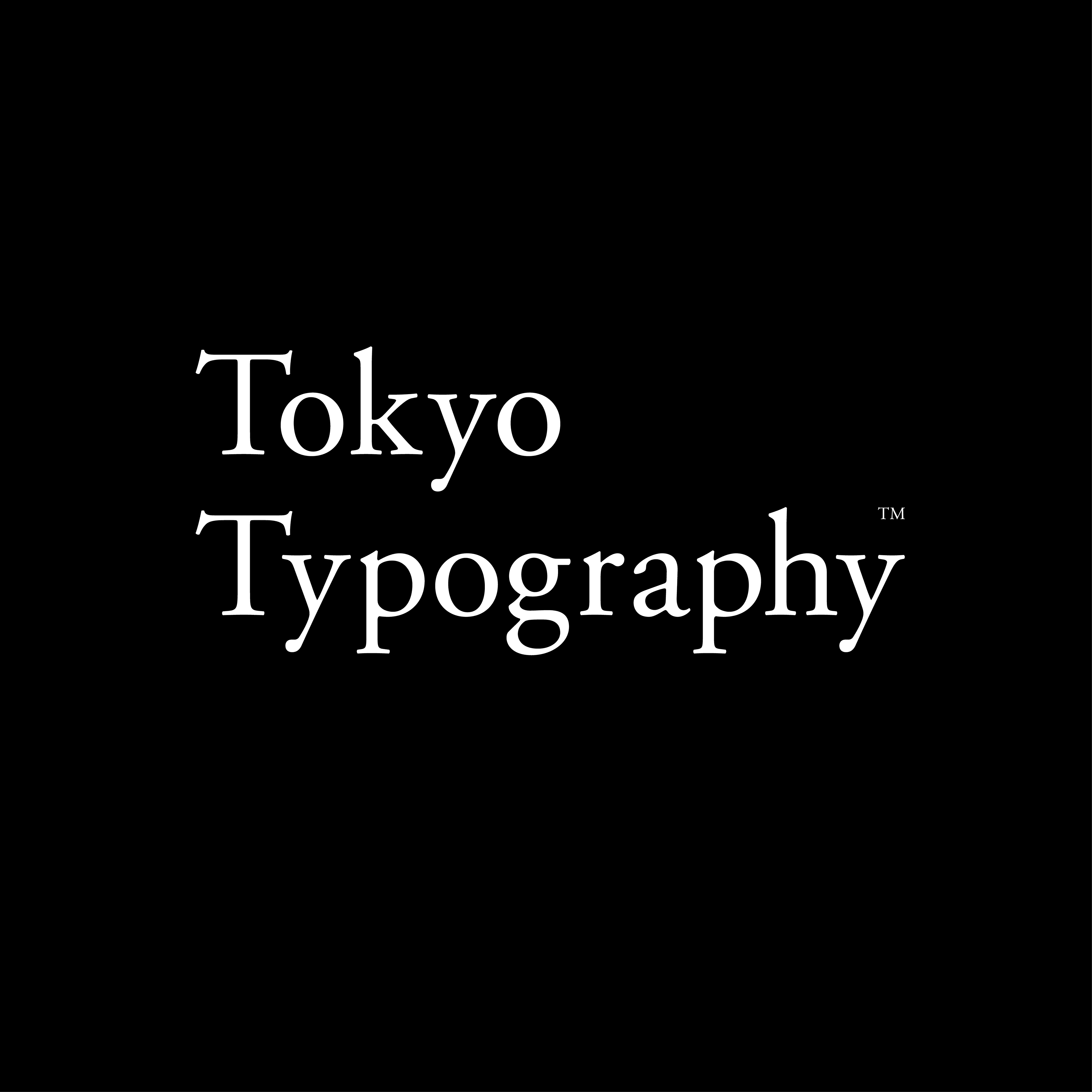 Tokyo Typography by atooshi and design