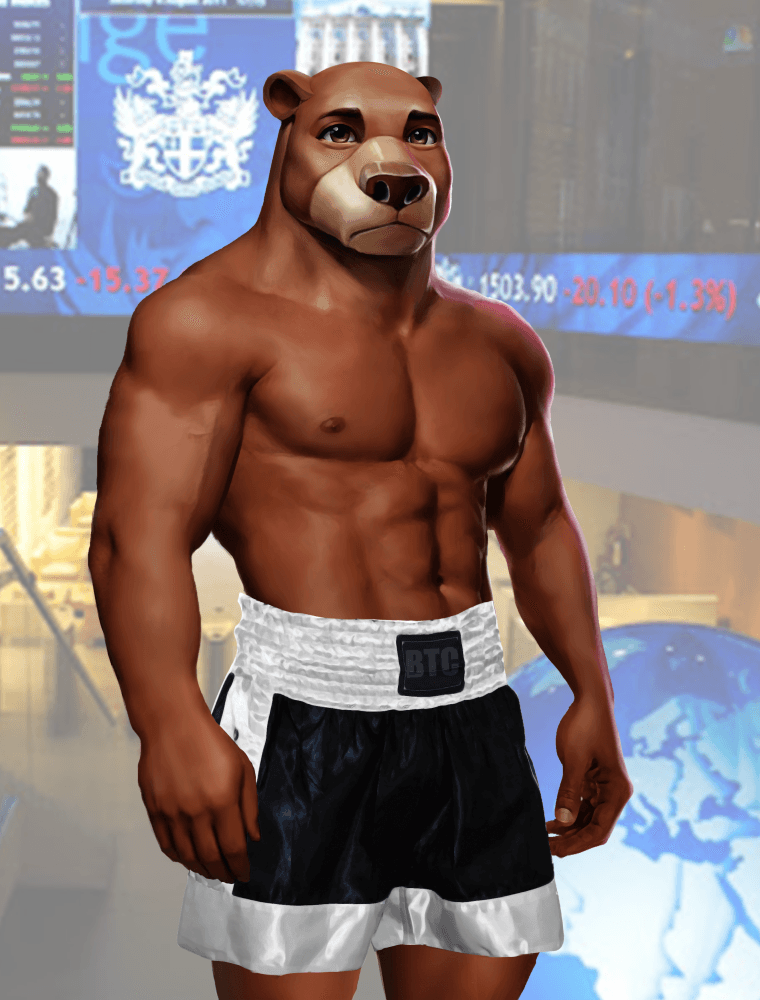 Wall Street Avatar Fighter Bear #232