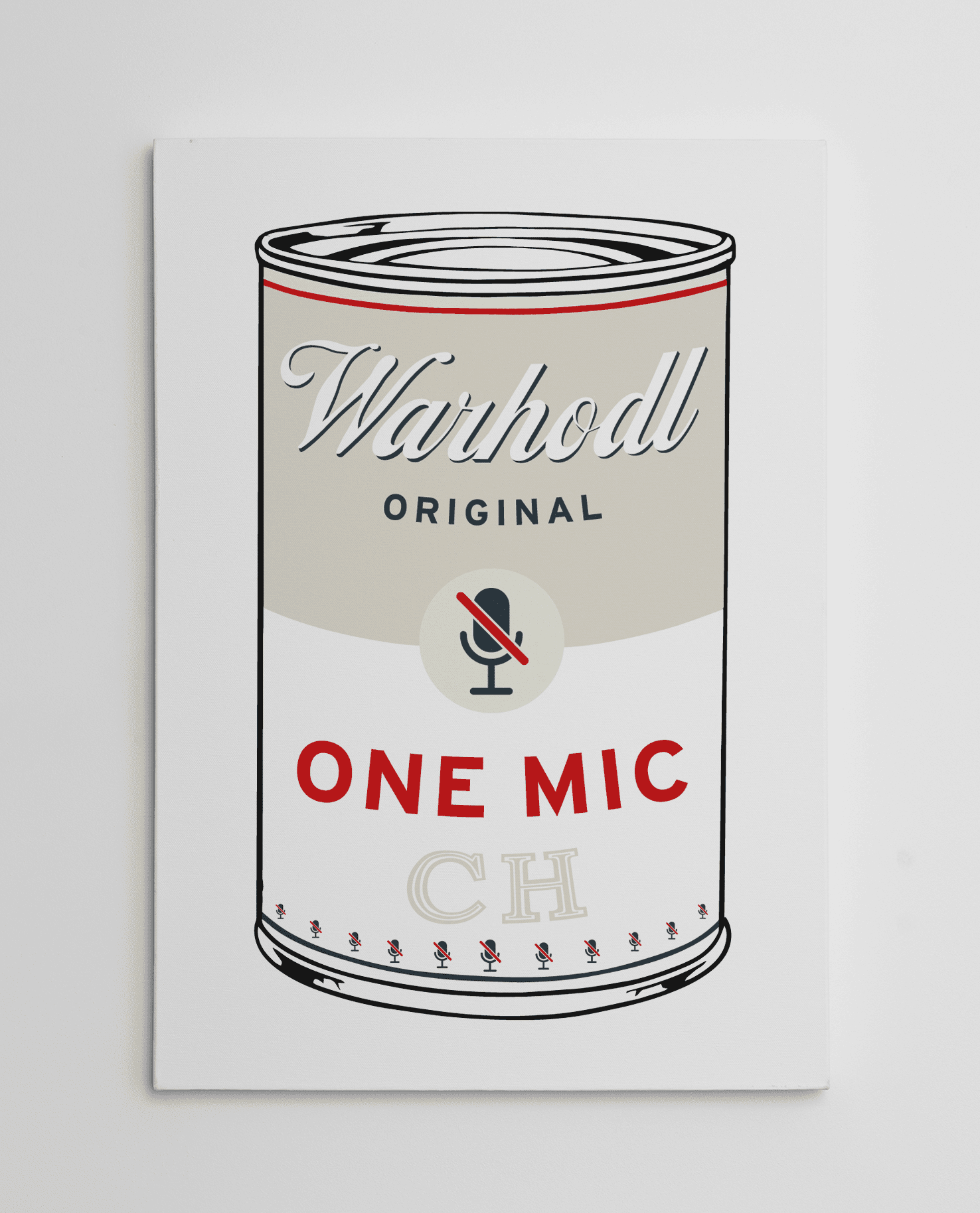 WARHODL Artist Proof "ONE MIC" Original Can
