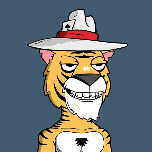Grouchy Tiger Social Club #8632