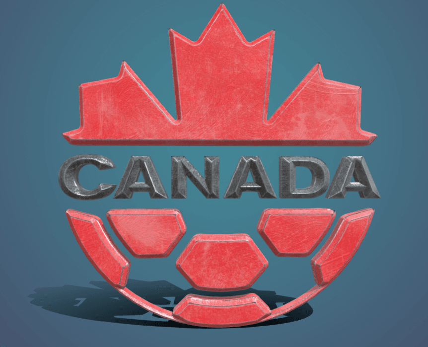 Canada National Team 3D Badge