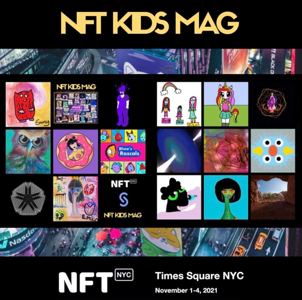 NFT Kids Mag at NFT.NYC 2021