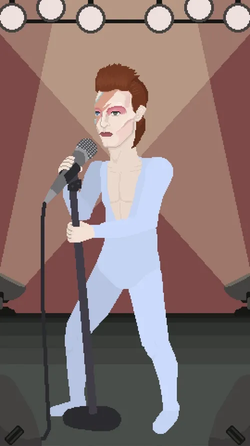 IconPunk Hi-Res #1 David Bowie