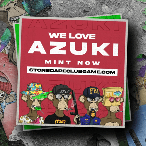 Azuki x Stoned Ape Club