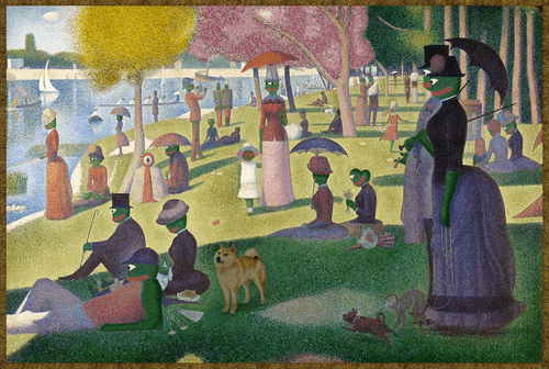 A Pepe Afternoon on the Island of La Grande Jatte