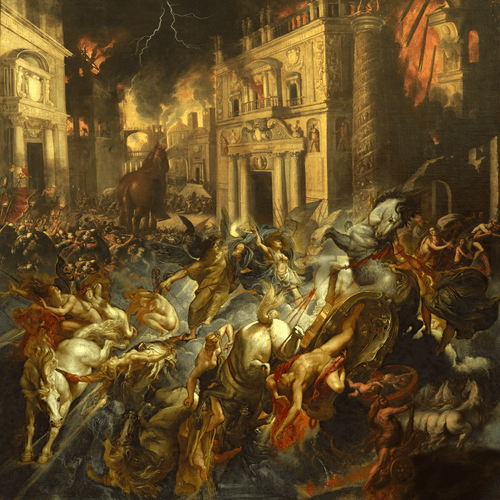 THE FALL OF FAETON AND THE FIRE OF TROY