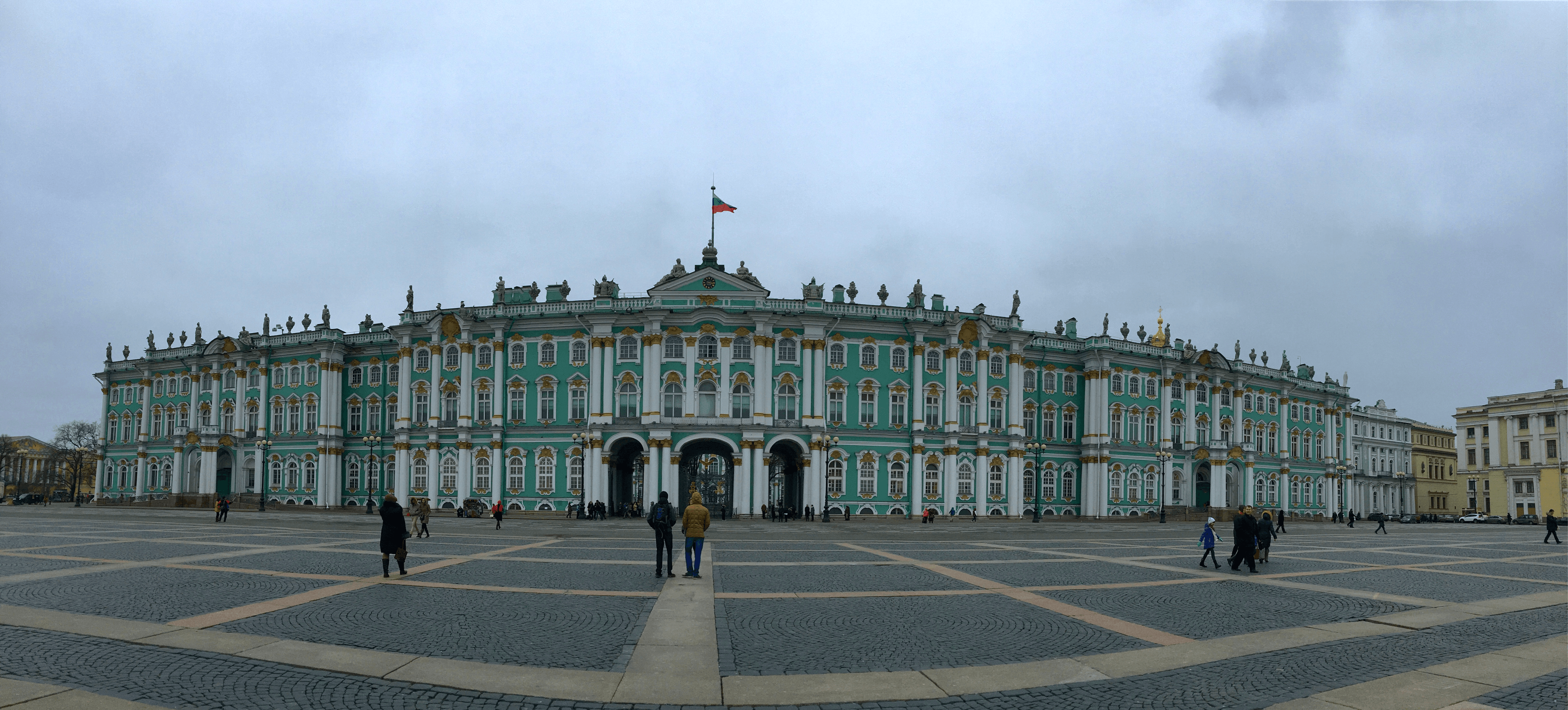 Panorama of the Hermitage Museum