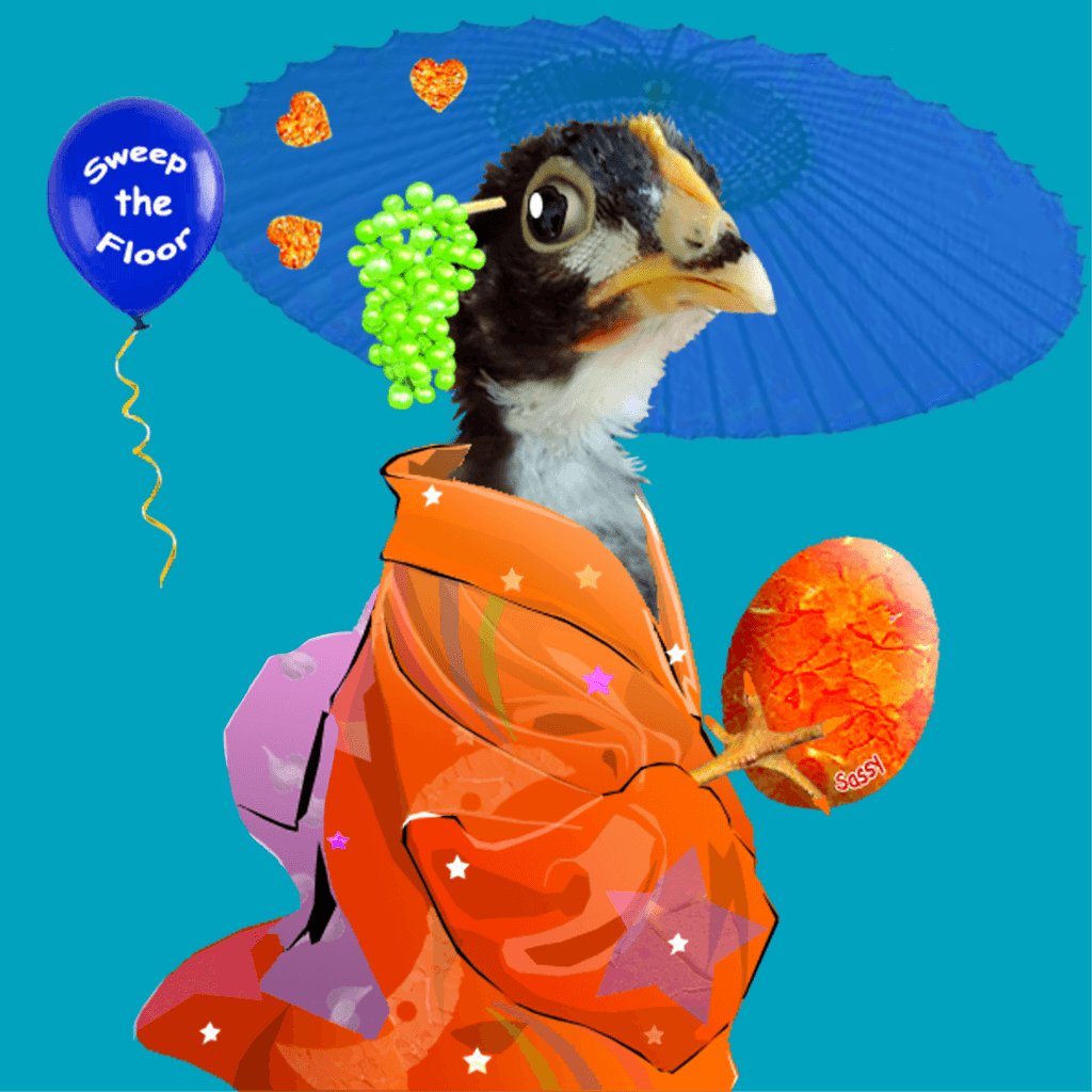 Sassy the Chick'n Kimono #98